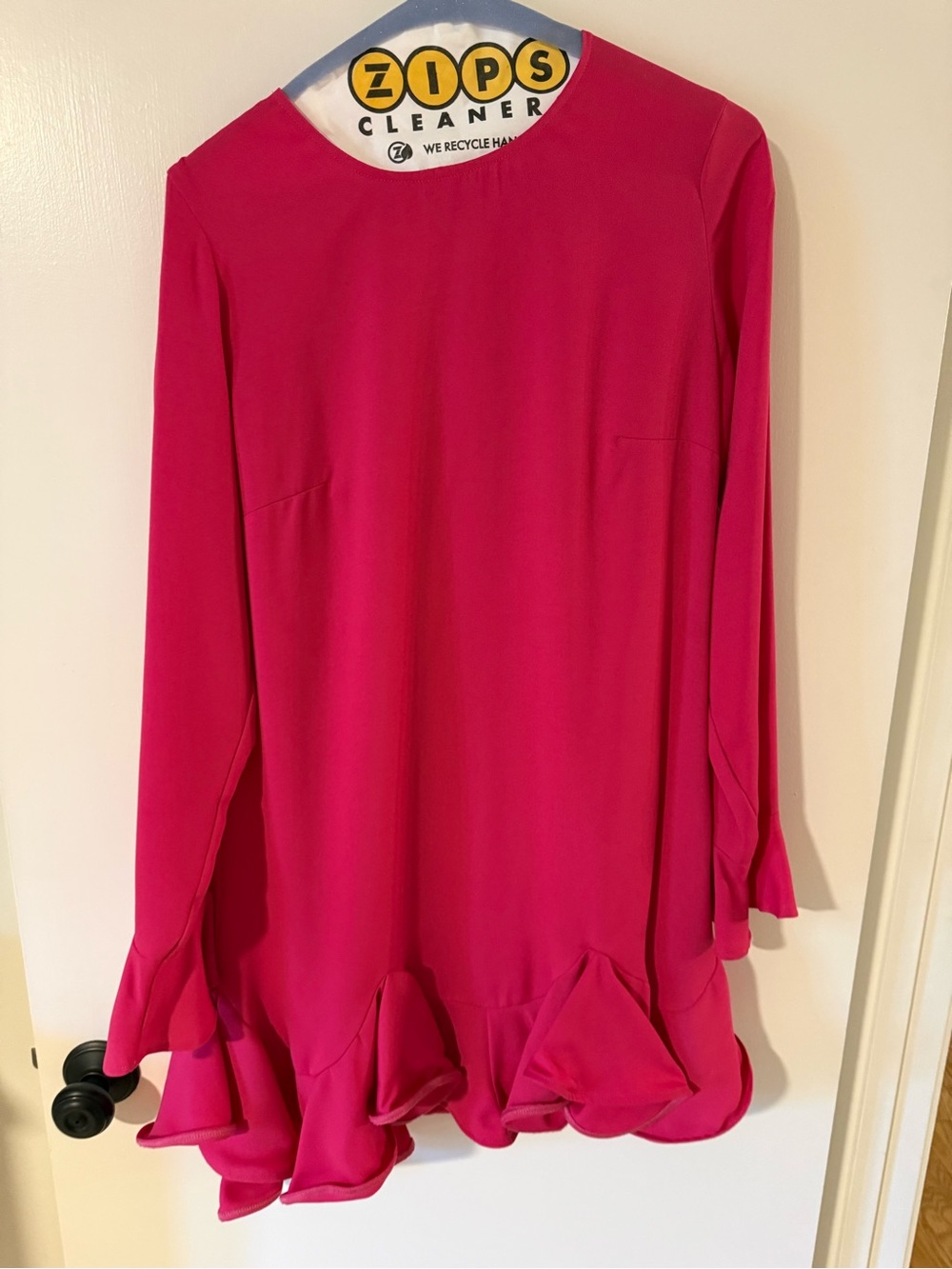 Anthropologie Vineet Bahl fuschia dress